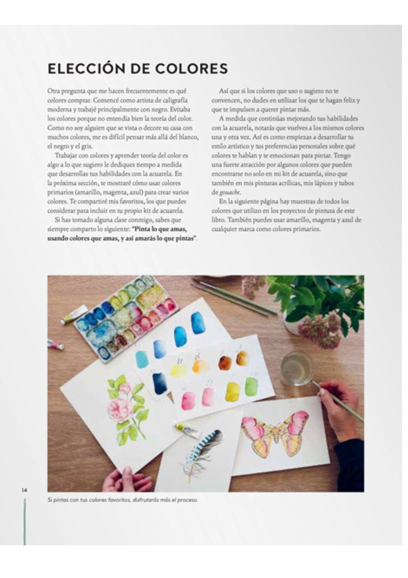 LIBRO PINTAR CON ACUARELA ES FÁCIL - NICKI TRAIKOS - 2