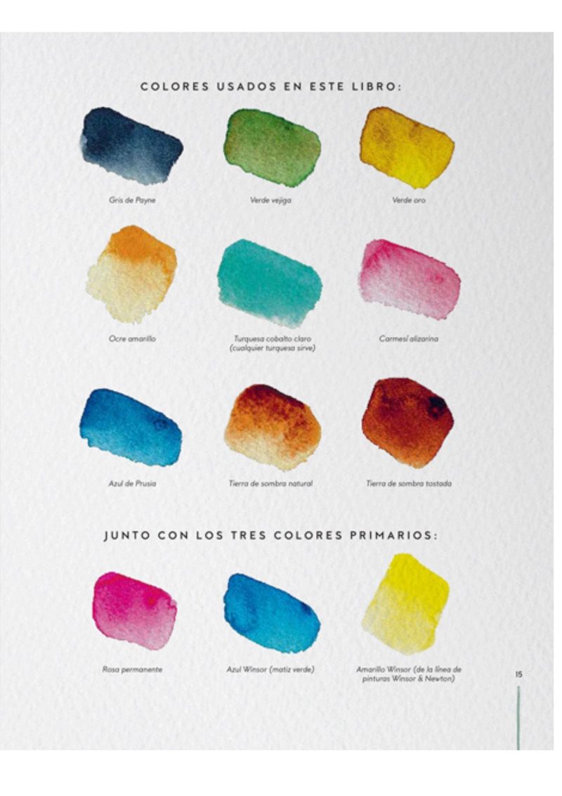 LIBRO PINTAR CON ACUARELA ES FÁCIL - NICKI TRAIKOS - 3