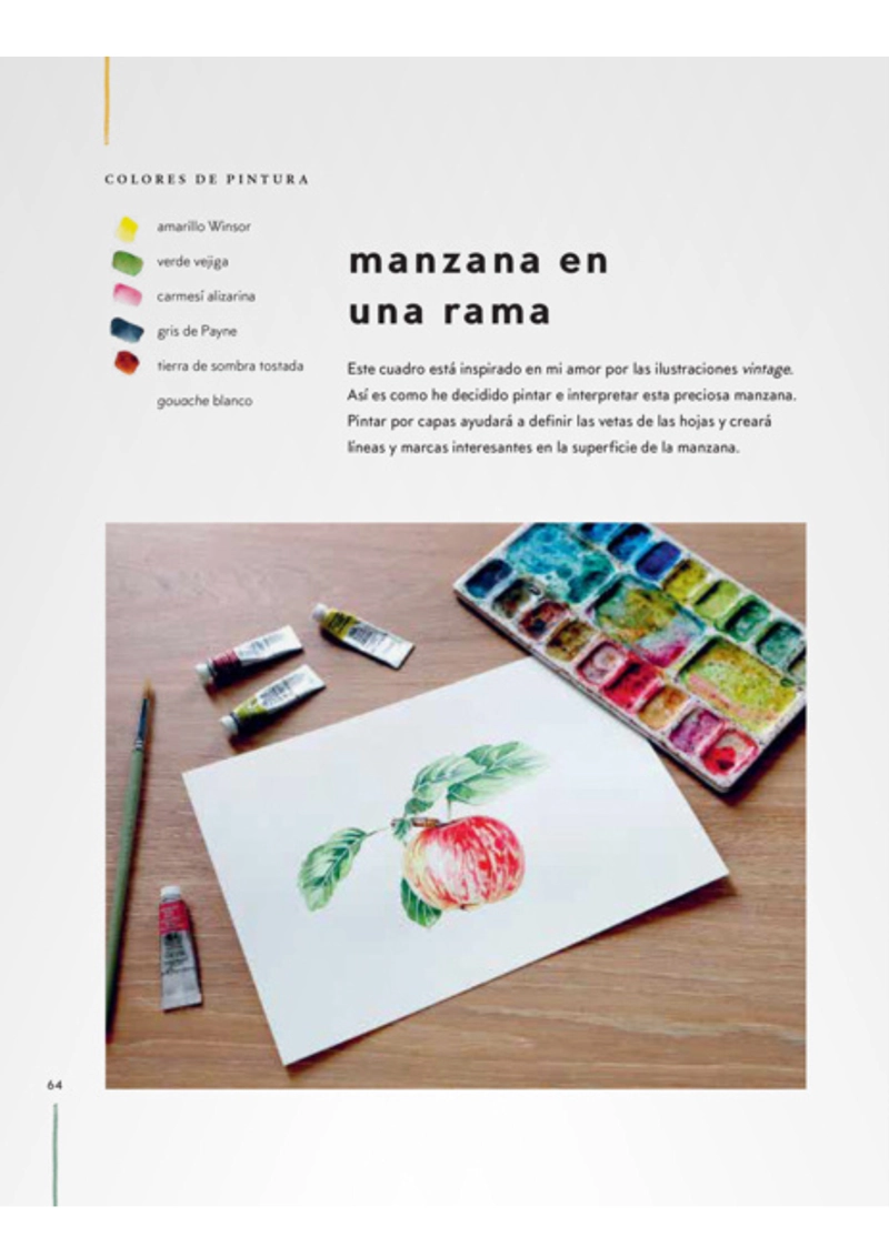 LIBRO PINTAR CON ACUARELA ES FÁCIL - NICKI TRAIKOS - 4