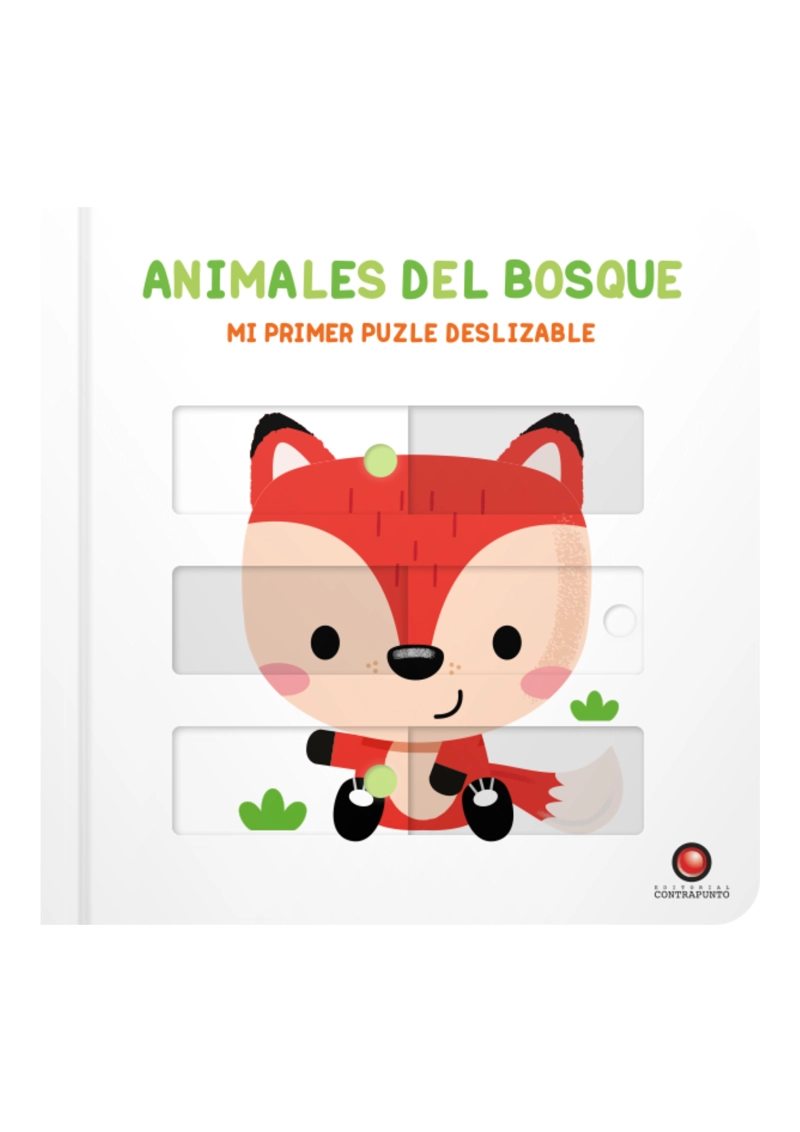 LIBRO ANIMALES DEL BOSQUE. MI PRIMER PUZLE DESLIZABLE - YOYO BOOKS - 1