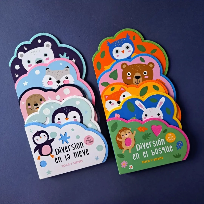 LIBRO DIVERSIÓN EN LA NIEVE. TOCA Y SIENTE - TANJA LOUWERS - 4
