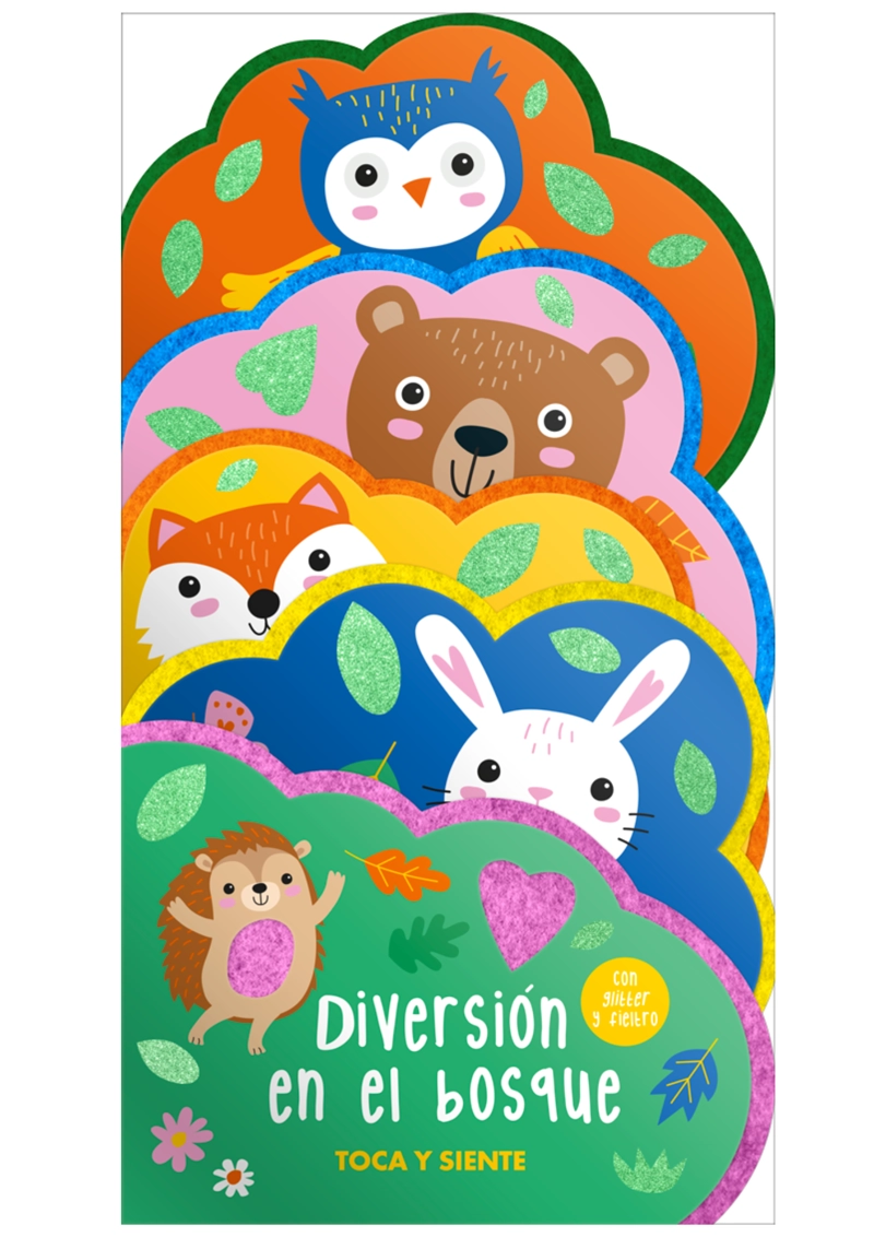 LIBRO DIVERSIÓN EN EL BOSQUE. TOCA Y SIENTE - TANJA LOUWERS - 1