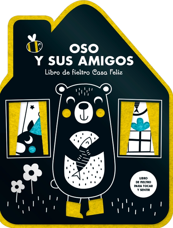 OSO Y SUS AMIGOS. LIBRO DE FIELTRO CASA FELIZ - TANJA LOUWERS - 6
