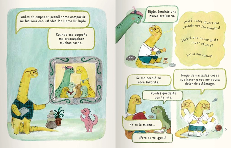 LIBRO PEQUEÑOS DINOSAURIOS CON GRANDES SENTIMIENTOS - SWAPNA HADDOW - 2