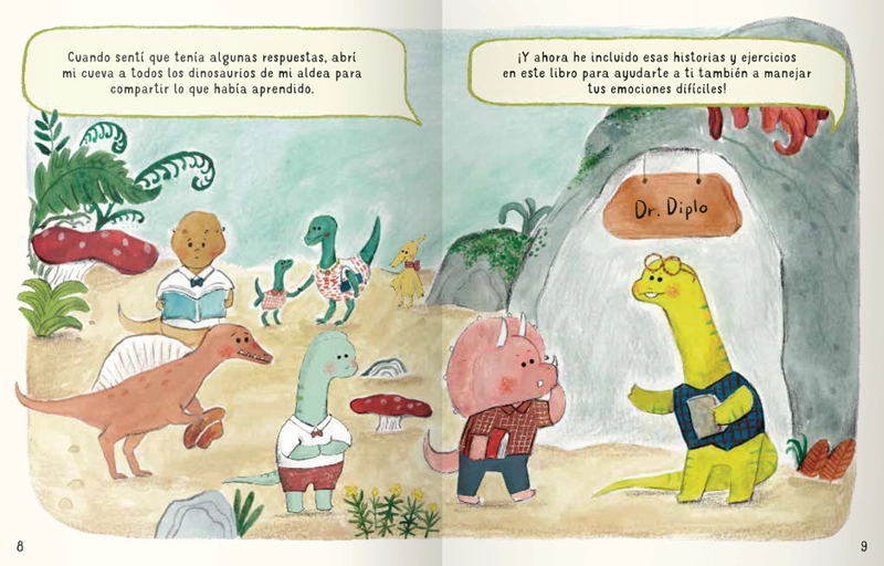 LIBRO PEQUEÑOS DINOSAURIOS CON GRANDES SENTIMIENTOS - SWAPNA HADDOW - 3