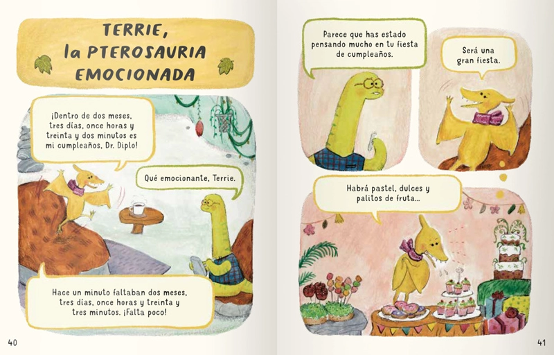 LIBRO PEQUEÑOS DINOSAURIOS CON GRANDES SENTIMIENTOS - SWAPNA HADDOW - 5