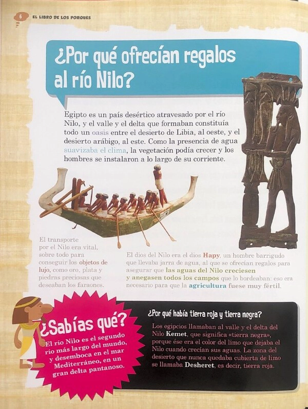 EL LIBRO DE LOS PORQUÉS. EGIPTO - VV.AA - 2