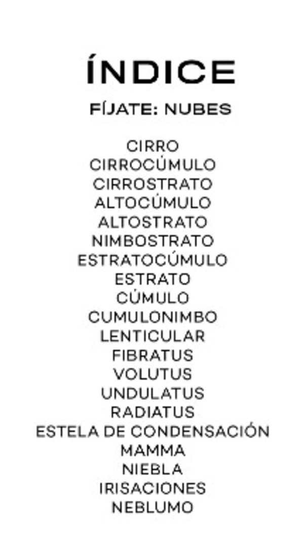 FIJATE: NUBES. GUIA PARA INICIAR LA OBSERVACION DE NUBES - 2