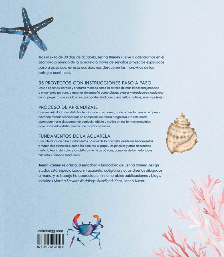 LIBRO 30 DÍAS DE ACUARELA. MOTIVOS MARINOS - JENNA RAINEY - 6
