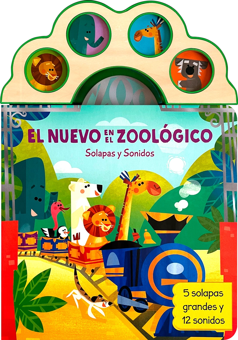 EL NUEVO EN EL ZOOLOGICO. SOLAPAS Y SONIDOS - 5