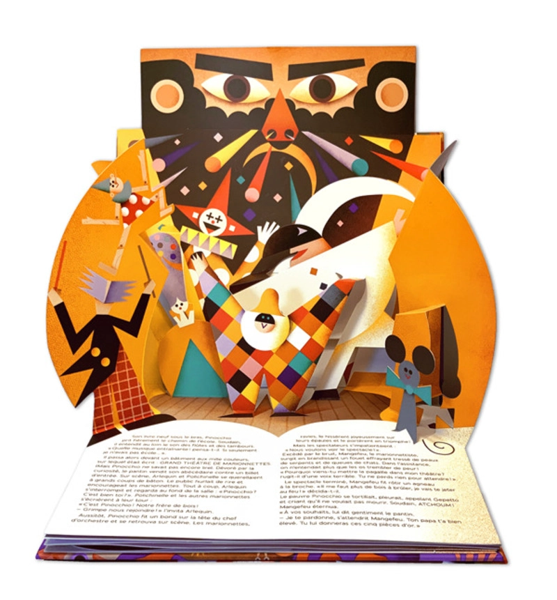 LIBRO LAS AVENTURAS DE PINOCHO - POP UP - HANNAH PORT - 2