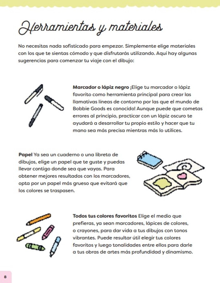 LIBRO CÓMO DIBUJAR COSAS SUPER TIERNAS CON BOBBIE GOODS - BOBBIE GOODS - 4