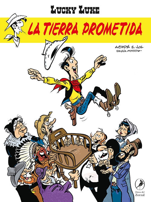 LIBRO LA TIERRA PROMETIDA. LUCKY LUKE 40 - JUL-ACHDE - 1