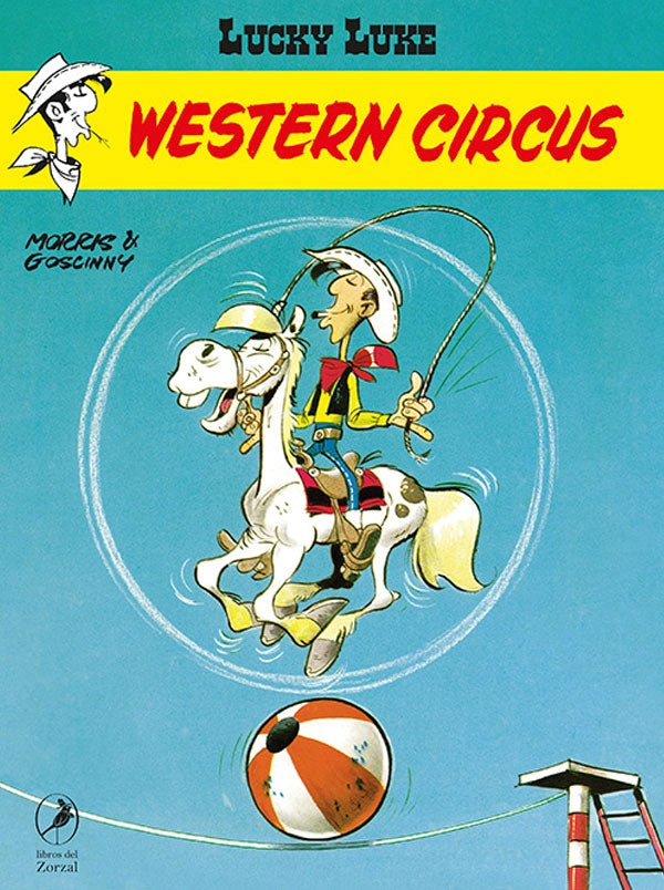 LIBRO WESTERN CIRCUS. LUCKY LUKE 28 - RENÉ GOSCINNY- MORRIS - 5