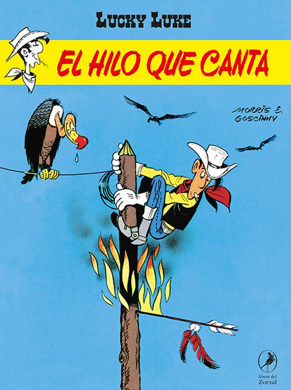 LIBRO EL HILO QUE CANTA. LUCKY LUKE 38 - RENÉ GOSCINNY- MORRIS - 5