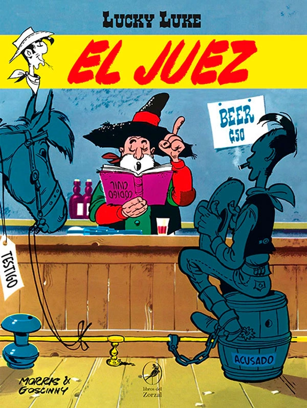 LIBRO EL JUEZ. LUCKY LUKE 04 - RENÉ GOSCINNY- MORRIS - 5