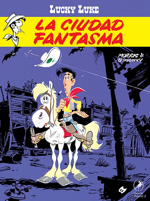 LIBRO LA CIUDAD FANTASMA. LUCKY LUKE 16 - RENÉ GOSCINNY- MORRIS - 5