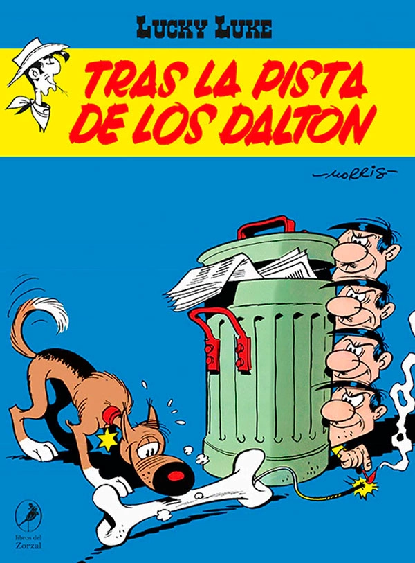 LIBRO TRAS LA PISTA DE LOS DALTON. LUCKY LUKE 08 - RENÉ GOSCINNY- MORRIS - 5