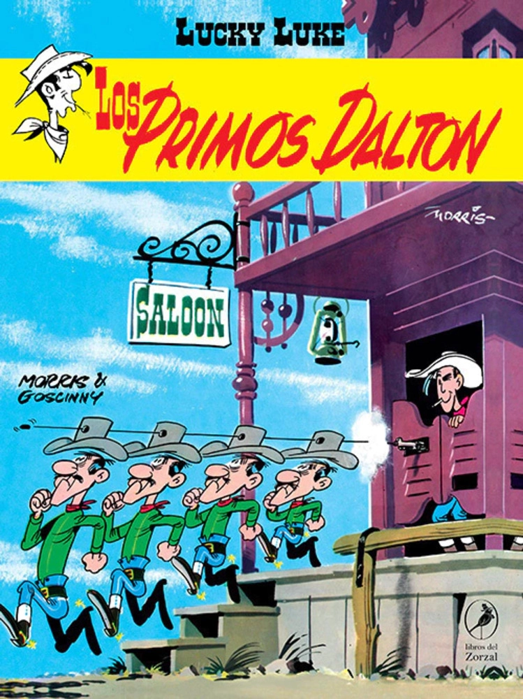 LIBRO LOS PRIMOS DALTON. LUCKY LUKE 03 - RENÉ GOSCINNY- MORRIS - 1