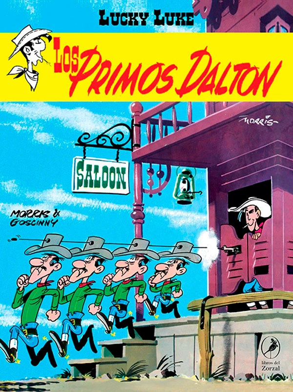 LIBRO LOS PRIMOS DALTON. LUCKY LUKE 03 - RENÉ GOSCINNY- MORRIS - 5