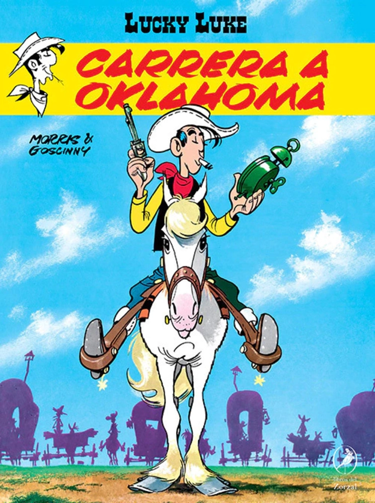 LIBRO CARRERA A OKLAHOMA. LUCKY LUKE 05 - RENÉ GOSCINNY- MORRIS - 1