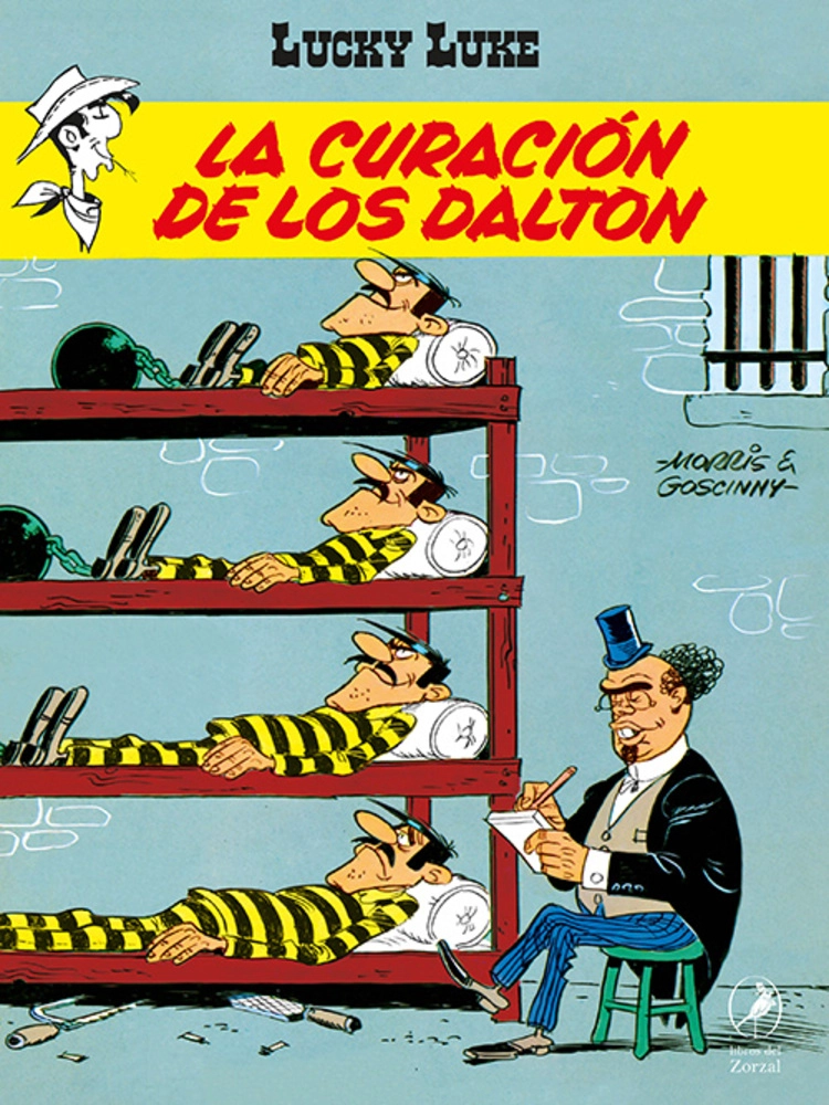 LIBRO LA CURACIÓN DE LOS DALTON. LUCKY LUKE 36 - RENÉ GOSCINNY- MORRIS - 1