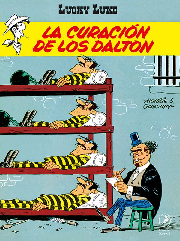 LIBRO LA CURACIÓN DE LOS DALTON. LUCKY LUKE 36 - RENÉ GOSCINNY- MORRIS - 5