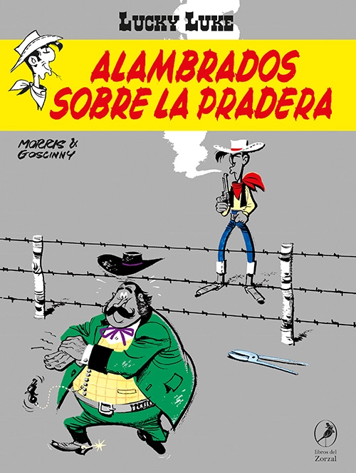 LIBRO ALAMBRADOS SOBRE LA PRADERA. LUCKY LUKE 20 - RENÉ GOSCINNY- MORRIS - 1