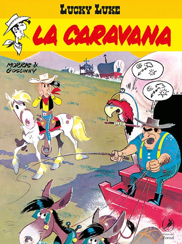 LIBRO LA CARAVANA. LUCKY LUKE 15 - RENÉ GOSCINNY- MORRIS - 5