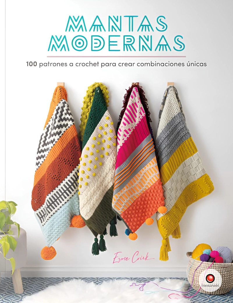 MANTAS MODERNAS. 100 PATRONES A CROCHET - 1