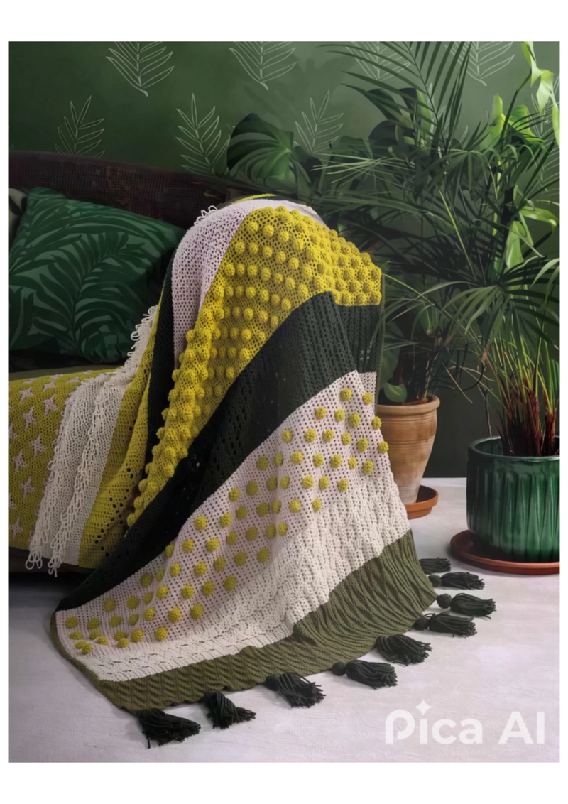 MANTAS MODERNAS. 100 PATRONES A CROCHET - 4