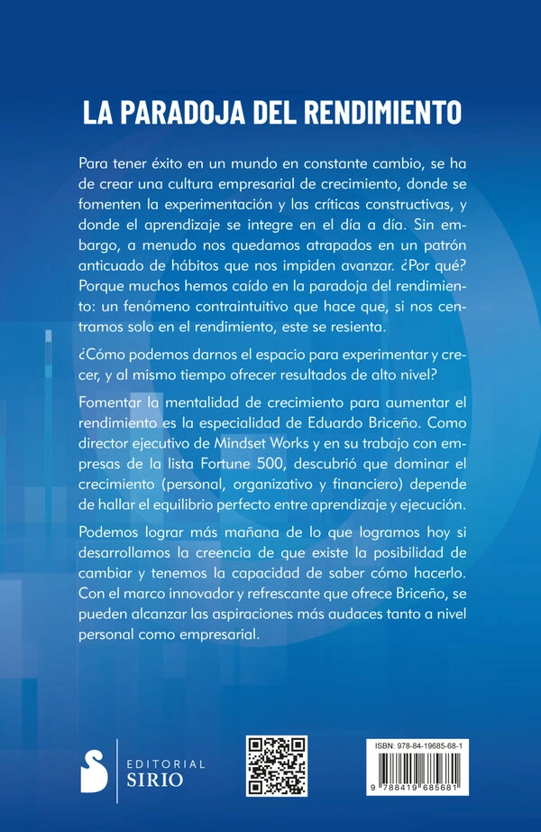 LA PARADOJA DEL RENDIMIENTO - 4