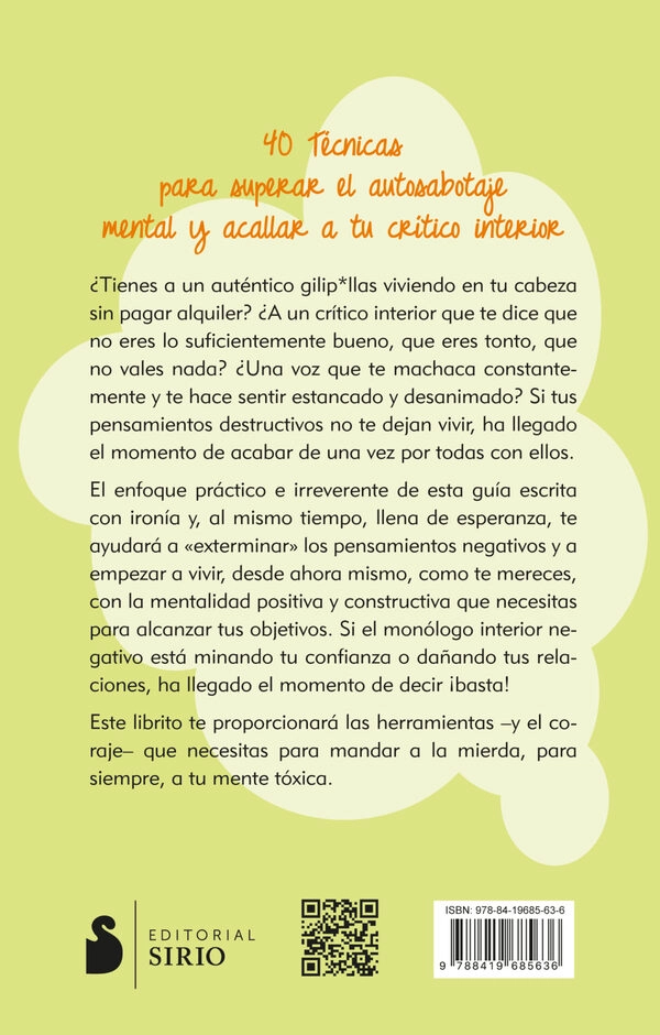 40 TE CNICAS PARA SUPERAR EL AUTOSABOTAJE MENTAL - 4