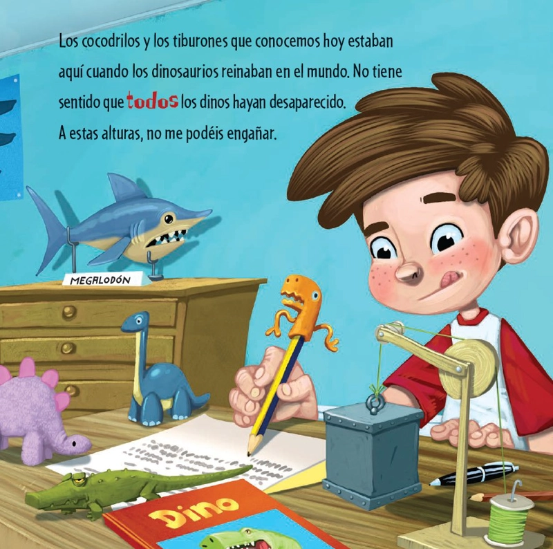 COMO ATRAPAR A UN DINOSAURIO - 4