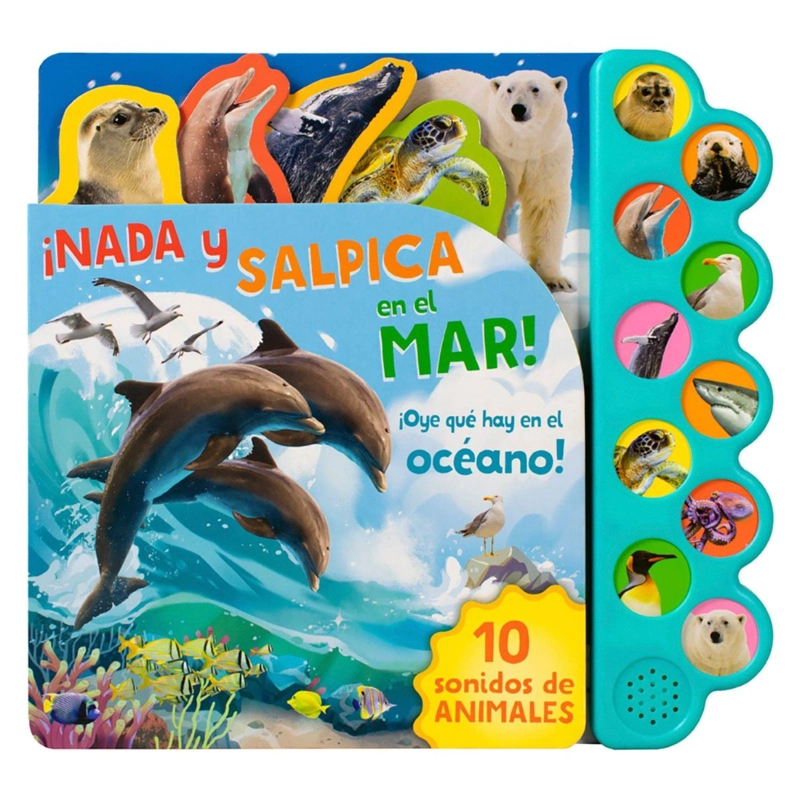 SONORO 10 SONIDOS DEL OCE ANO. ¡NADA Y SALPICA EN EL MAR! - 1