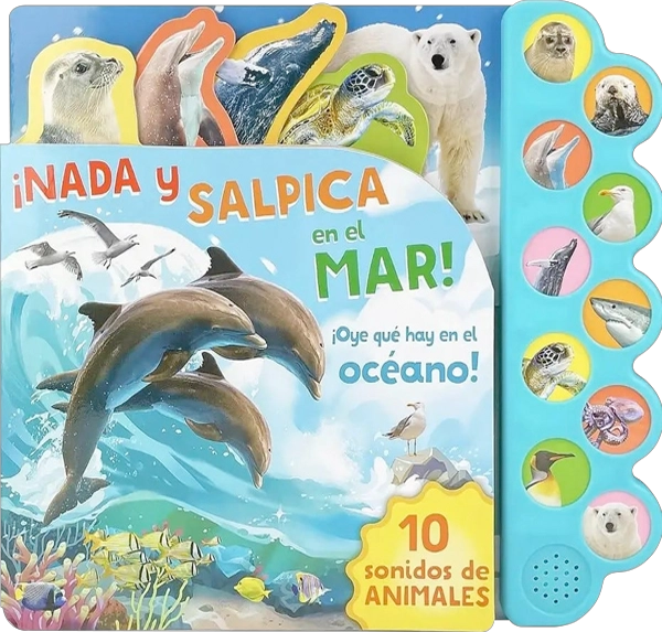 SONORO 10 SONIDOS DEL OCE ANO. ¡NADA Y SALPICA EN EL MAR! - 6