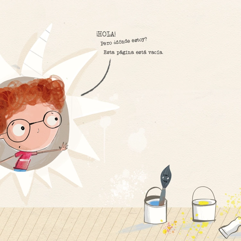 LIBRO INFANTIL EL NIÑO QUE PINTO EL MUNDO TOM MCLAUGHLIN - 2