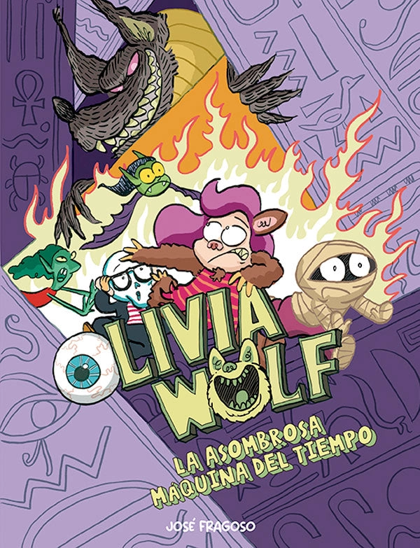 LIBRO INFANTIL OLIVIA WOLF LA ASOMBROSA MÁQUINA DEL TIEMPO JOSE FRAGOSO - 8