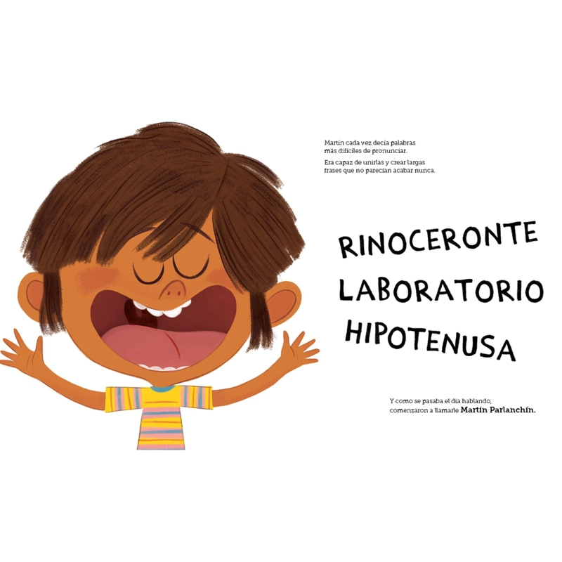 LIBRO INFANTIL MARTIN PARLANCHIN CARMEN MATEO - 5