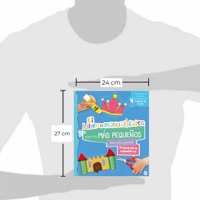 LIBRO INFANTIL MANUALIDADES MAS PEQUEÑOS - PRINCESAS&CABALLEROS VVAA - 2