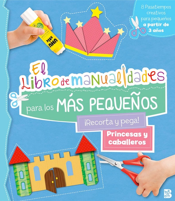 LIBRO INFANTIL MANUALIDADES MAS PEQUEÑOS - PRINCESAS&CABALLEROS VVAA - 5