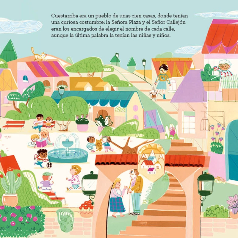 LIBRO INFANTIL UNA CALLE PARA EMILIA MARIA GRAZIA ANATRA - 2