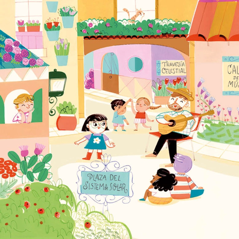 LIBRO INFANTIL UNA CALLE PARA EMILIA MARIA GRAZIA ANATRA - 3
