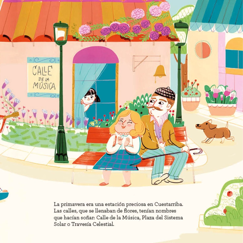 LIBRO INFANTIL UNA CALLE PARA EMILIA MARIA GRAZIA ANATRA - 4