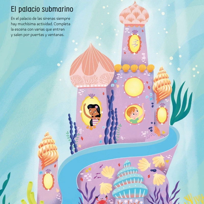 MI PEQUEÑO LIBRO DE PEGATINAS SIRENAS ALICE BEECHAM - 3