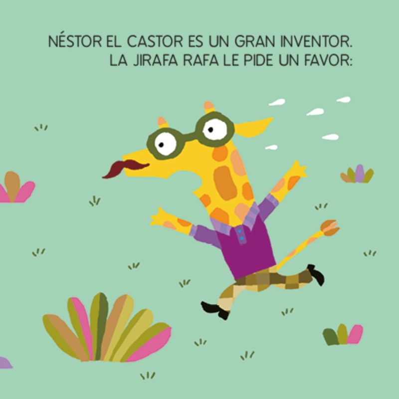 LIBRO INFANTIL LEE Y CANTA CON CARACOLINO - NESTOR EL CASTOR CANIZALES - 3