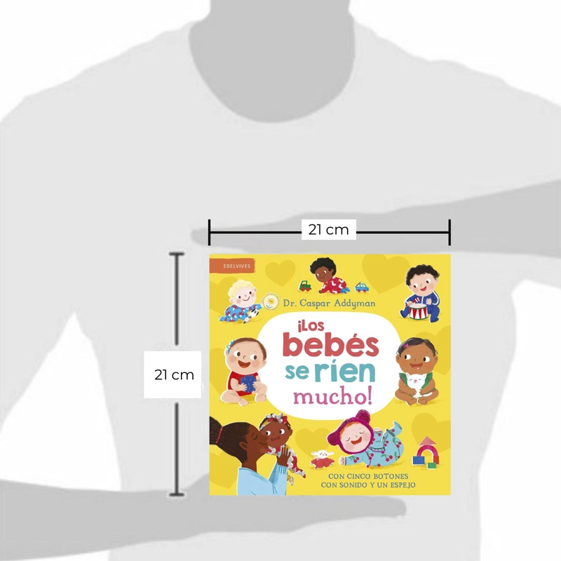 LIBRO INFANTIL LOS BEBES SE RIEN MUCHO CASPAR ADDYMAN - 2