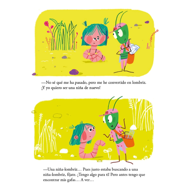 LIBRO INFANTIL CUANDO ME CONVERTI EN LOMBRIZ GOMEZ - 2