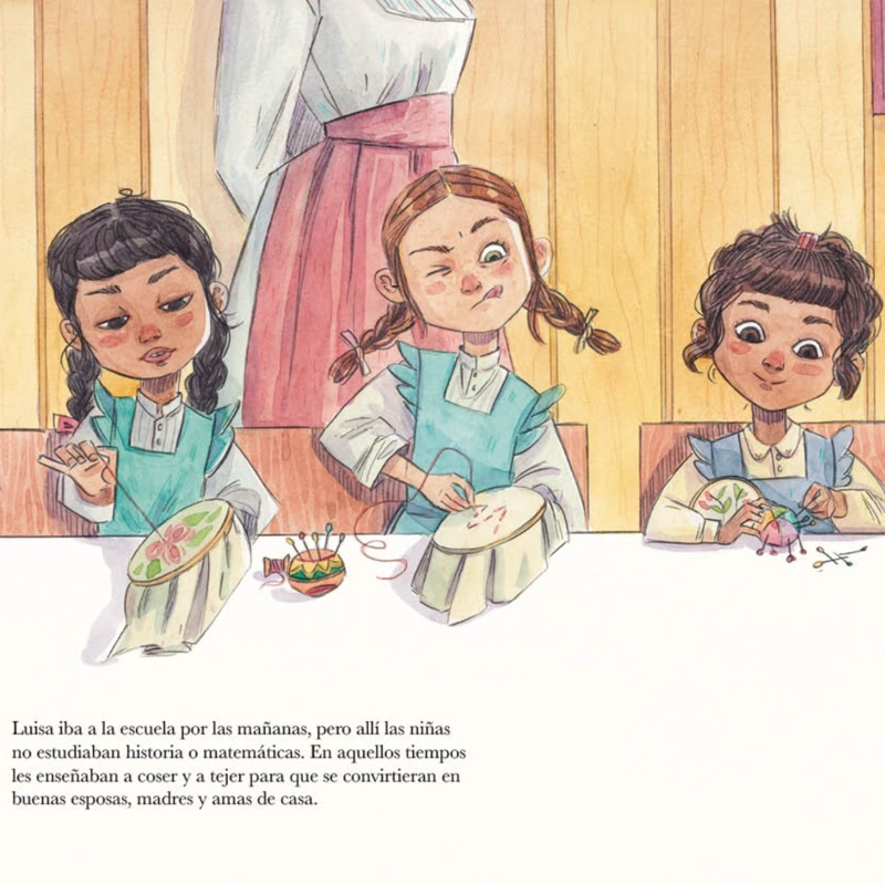 LIBRO INFANTIL LOS PANTALONES DE LUISA SUSANNA ISERN - 3
