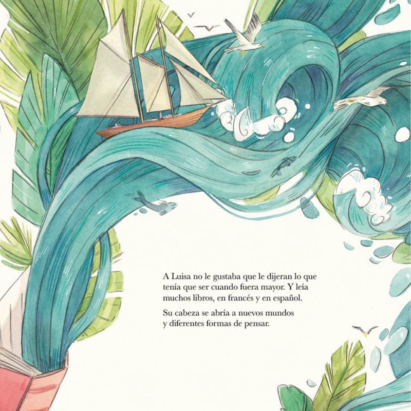 LIBRO INFANTIL LOS PANTALONES DE LUISA SUSANNA ISERN - 5
